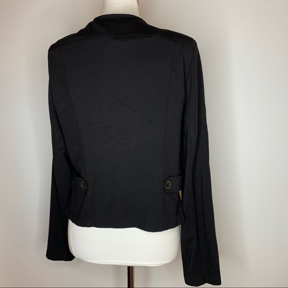 Cabi Black Pointe Moto Jacket #615 - Picture 7 of 12